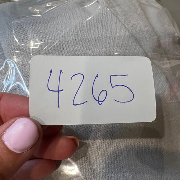 LEITH Women's Surplice Wide Leg Crop Jumpsuit Size XS In Light Gray - Picture 11 of 11